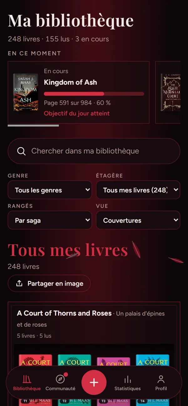 Univers Dark romance
