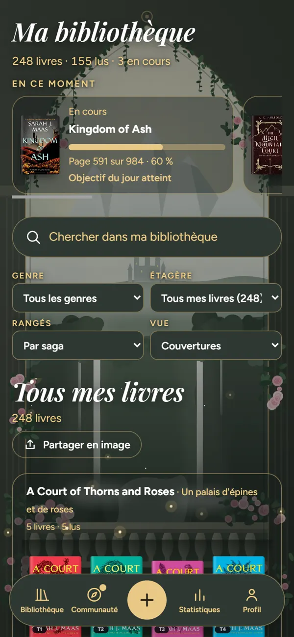 Ambiance Sanctuaire elfique